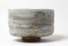 Norwegian Stone 2026, 8 x 12 cm, wood kiln fired/ Holzbrand ~ 1300°C/ 68h, wild clay / wilder Ton Diese großzügige Matchaschale haben wir auf dem Kopf stehend gebrannt, ein wunderschön ausgebildeter Tropfen bildete sich hier auf der Oberkante./We fired this generous matcha bowl upside down; a beautifully formed teardrop shaped here on the top edge.&nbsp;SOLD